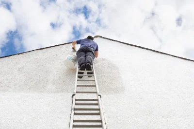 Peinture extérieure à Fougeré — façades et ravalement